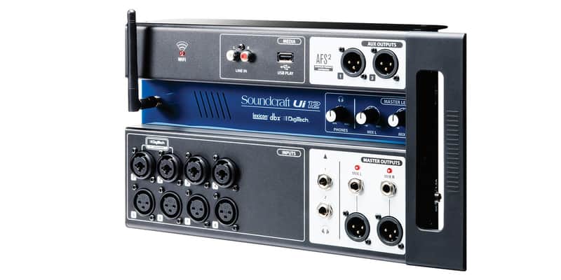 Soundcraft Ui12 12-input Remote Controlled Digital Mixer image 1