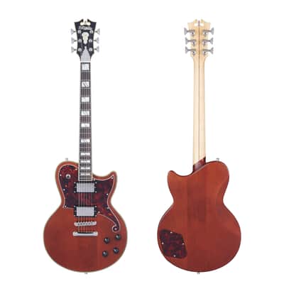 D'Angelico Deluxe Atlantic Matte Walnut w/Case image 6