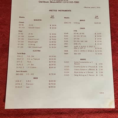 Vintage 1976 Drifter Catalog And Price Sheet #2 image 4