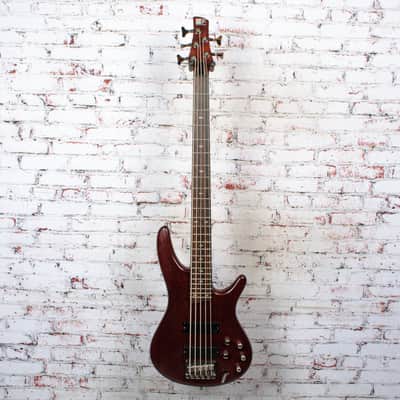 Ibanez - 2007 SDGR SR505 Brown Mahogany 5-String Electric Bass - USED image 2