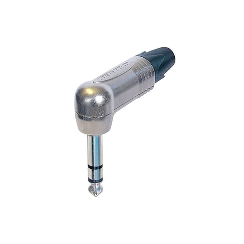 Neutrik NP3RX 1/4" TRS Right-Angle Professional Phone Plug image 1