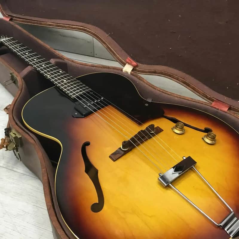Gibson ES-125 1960 - Acoustic Guitar Vintage Tobacco Sunburst w/ OHSC image 1