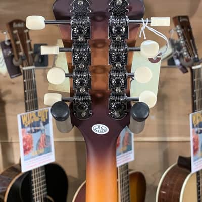 Recording King RAM-3-TS A Style Solid Top Tobacco Sunburst Mandolin image 8