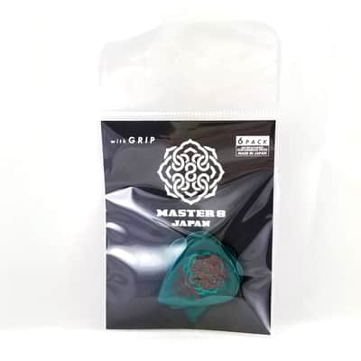 Master 8 INFINIX Hard Polish Grip Guitar Picks 1.0mm Heavy 6-Pack image 6