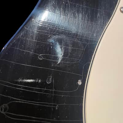 1977/1978/1979 Fender Stratocaster Body Project Real Relic in Black! image 3