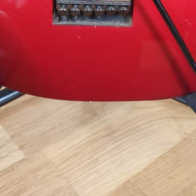 Ibanez RG750 Early 90s - Ruby Red image 8