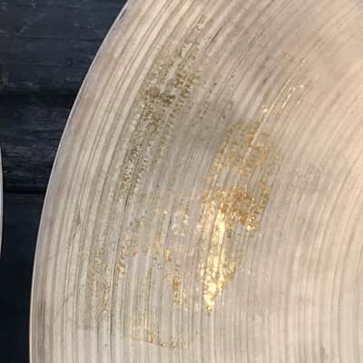 Zildjian 14” A Rock Hats Vintage Hollow Logo image 9