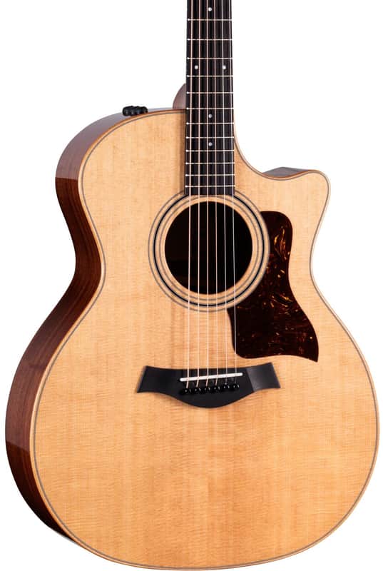 Taylor 314CE Studio Acoustic Electric Guitar - Natural image 1