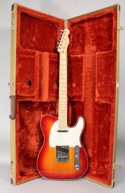 2005 Fender Deluxe Telecaster Aged Cherry Sunburst w/ OHSC