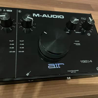 M-Audio AIR 192|4 USB Audio Interface 2019 - 2020 - Black image 2