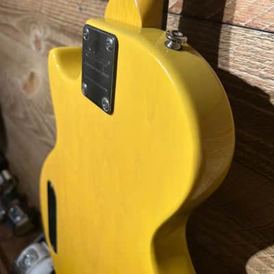 Epiphone Les Paul JR Custom Shop 2011 - TV Yellow, Upgraded w/Hard Shell Tweed Case image 10