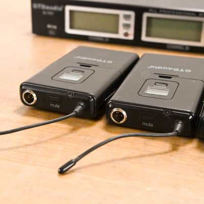 GTD Audio G-787 PLL Pro Wireless Mic Receiver w/ 4 Beltpacks (NO PSU) CG010YA image 10