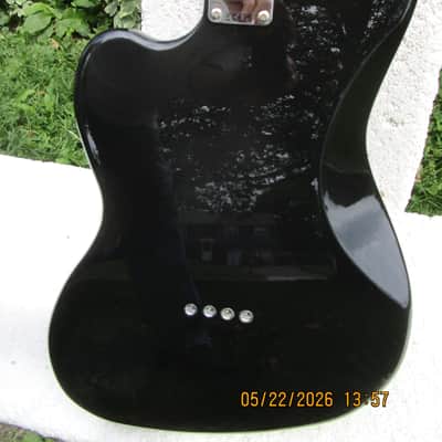 Squier Paranormal Rascal HH Bass Guitar, 2023, NOS, Charcoal Metalic image 10