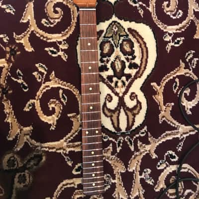 USA Custom Guitars Stratocaster Neck  Quarter Sawn Roasted Maple Neck with stainless steel frets image 1