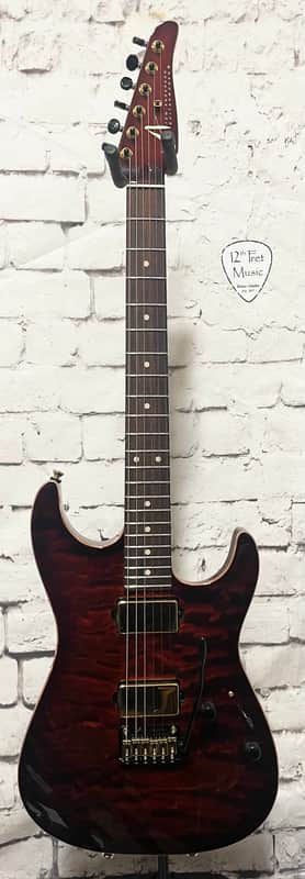 2021 Tom Anderson Guitarworks Drop Top - Burnished Orange Burst image 1
