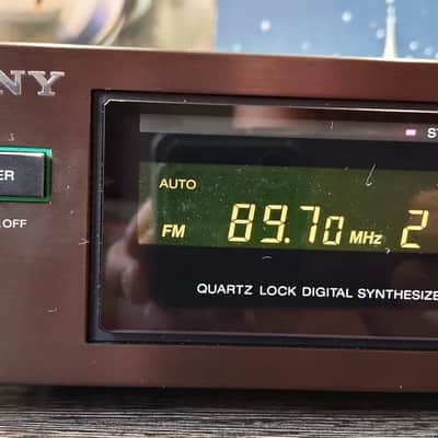 Sony ST-S222ES Rare Vintage FM Stereo FM-AM Tuner Serviced Working ES Series Warranty image 15