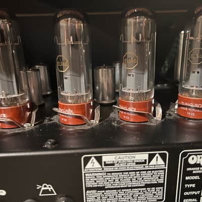 Orange Dual Dark 100 2-Channel 100-Watt Guitar Amp Head 2014 - Present - Black image 4