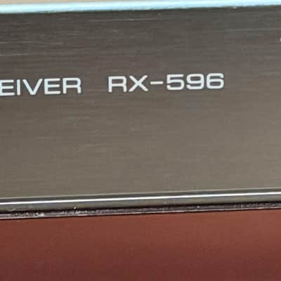 Yamaha RX-596 Natural Sound Stereo Receiver - 80W RMS w/ Phono Stage - Good Condition image 3