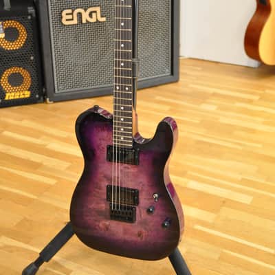SCHECTER PT Standard PBB Purple Burst Burl / Telecaster type / ST25110052 image 2