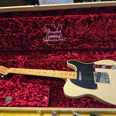 Fender Telecaster broadcaster  2022 - Blackguard blonde image 1
