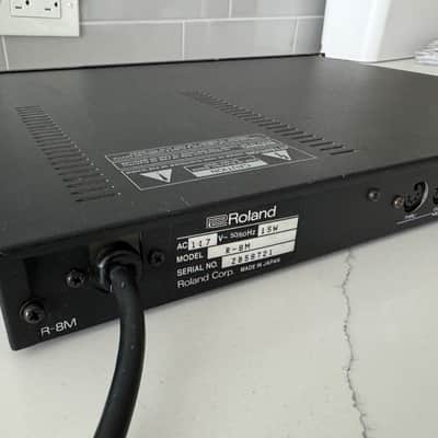 Roland R-8M Total Percussion Sound Module - Electronic Card - 1980s - Black image 4