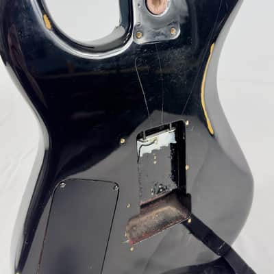LaSiDo Super Strat Style Electric Guitar Body Made In Canada 1990’s - Black image 7
