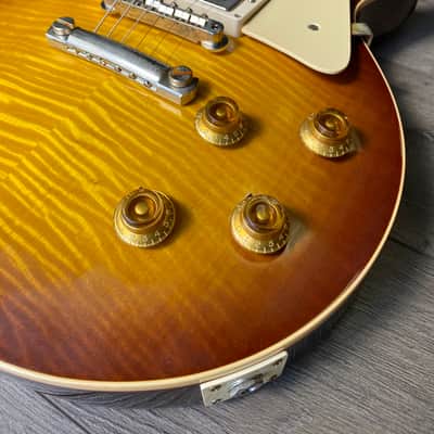 Gibson Custom 1959 Les Paul Standard Reissue VOS - Iced Tea Burst image 10