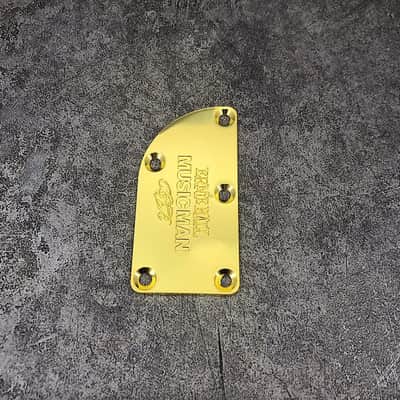 Ernie Ball Music Man 5 Holes Neck Plate in Gold image 3