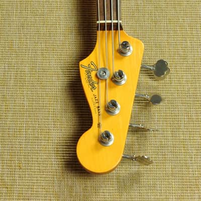 Fender 1962 American Vintage Reissue Jazz Bass - 62 AVRI - Black image 7