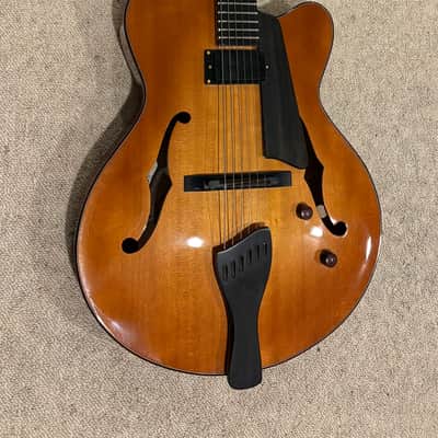 GORGEOUS MINTY Buscarino Corey Christiansen archtop jazz guitar 16" image 2