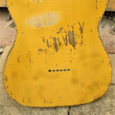 DY Guitars Roy Buchanan Nancy tribute esquire / tele relic body PRE-BUILD ORDER image 3