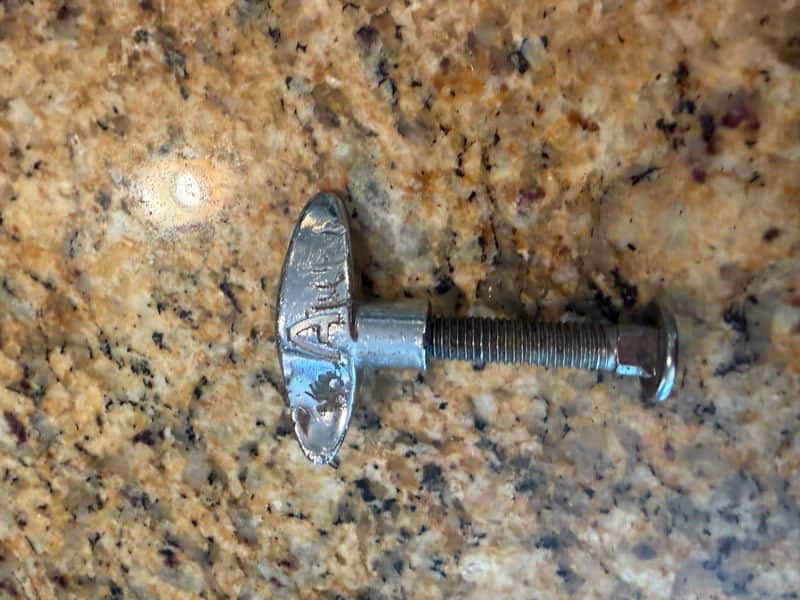 Ayotte Bolt & Wingnut parts from Strongarm Clamp 90’s - Chrome image 1