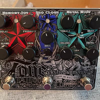 Electro-Harmonix Tone Tattoo Multi-Effect Pedal 2012 - Present Black / Gray image 1