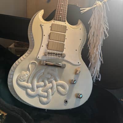 Gibson SG-3 Aged white snake knot image 2