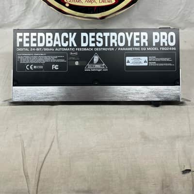 Behringer FBQ2496 fbq 2496 Feedback Destroyer Pro Noise Gate Parametric Equalizer eq Rack Module image 10