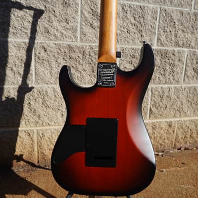 Schecter CUSTOM SHOP USA Sunset Custom-II HSS Tiger Eye Satin 6-String w/Case image 13