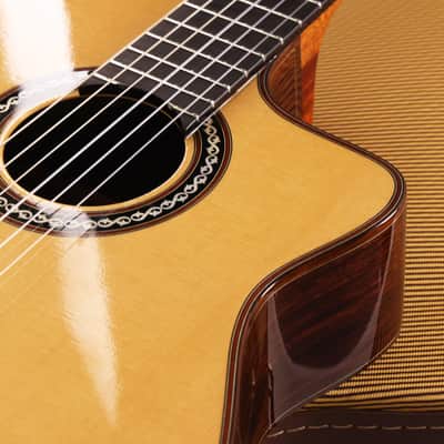 Cordoba GK Pro Negra Nylon String Acoustic-Electric Natural Used image 10