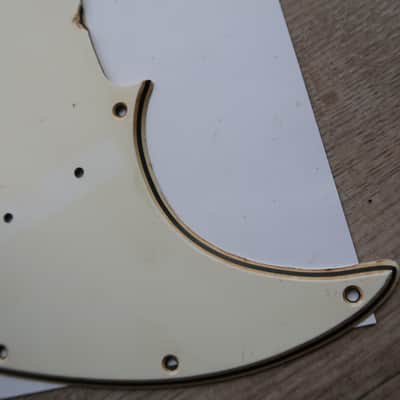 Fender Jazz Bass Pickguard 65 USA Vintage 62 thru 71 Lower finger rest 60's AVRI image 6
