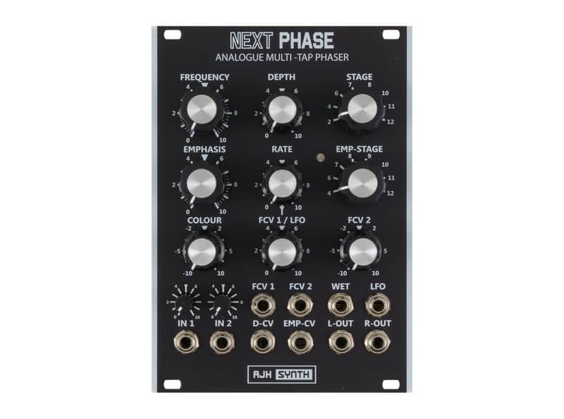 AJH Synth Next Phase Stereo Phaser (Black) [USED] image 1
