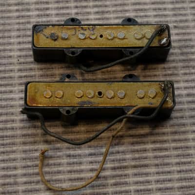 1960s Fender Jazz Bass Pickup Set image 2