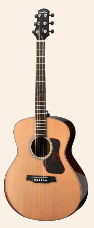Walden G803RE-G Natura All-Solid Sitka/Ovangkol Armrest Grand Auditorium Acoustic-Electric Gloss Natural w/Gigbag image 1