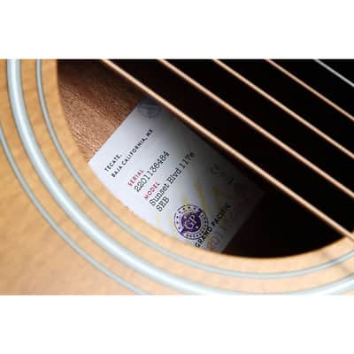 Taylor 117e Sunset Blvd Grand Pacific Acoustic-Electric Guitar - Regular Sunset Edgeburst image 8