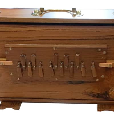 Shruti Box,  Original Palitana Bronze Reeds, Wood Stoppers, Wood Stands, Full Teakwood, 440Hz Deluxe. USA TARIFF INCLUDED image 3