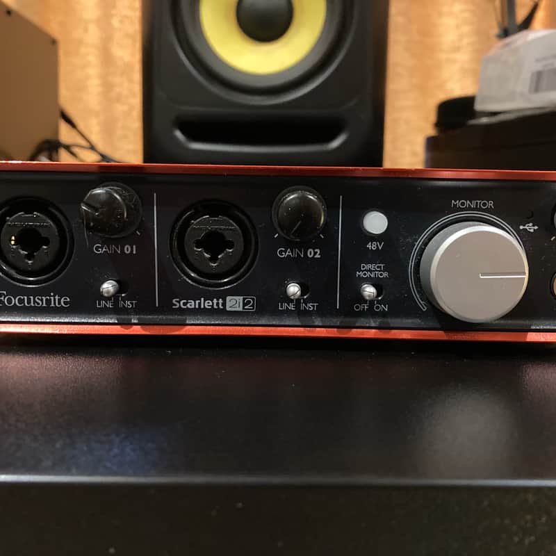 2012 Focusrite Scarlett 2i2 Red