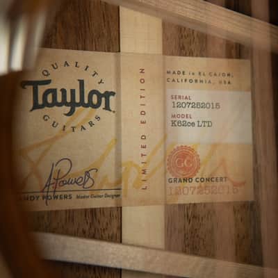 Taylor Limited-Edition K62ce 12-string Acoustic/Electric Guitar - Shaded Edge Burst 2022 image 12