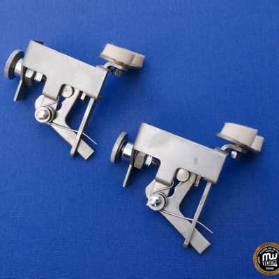 2 x Sonor Teardrop Tom Floor Snare Muffler Damper Vintage Late 60s EXC image 2