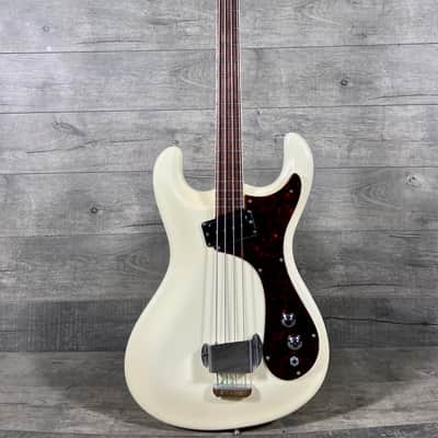 Mosrite Ventures Bass 1964 - Pearl White image 1