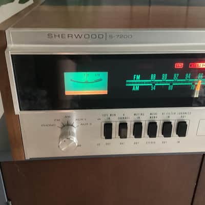 Sherwood S-7200 1973 - Silver / Walnut image 6