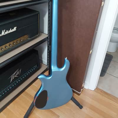 B.C. Rich Eagle Bass 80s - Blue image 2
