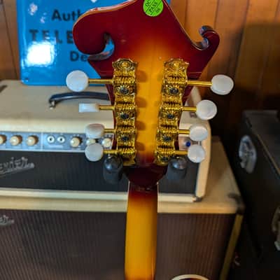 Denver F-Style Mandolin w/Gig Bag & Strap - Sunburst (Used) image 4